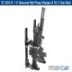 Santa Cruz Model SC-920-D-1-5 Universal Rail Pump Shotgun & SC-6 Gun Rack