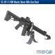 Santa Cruz Model SC-931-MR Muzzle Down Rifle Gun Rack