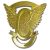Flex Badge - CUSTOM LETTERING - Winged Wheel Design