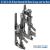Santa Cruz Model SC-920-D-AR-B Dual Universal Rail Barrel & Large Lock Gun Rack