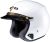 Shoei - RJ Platinum LE Solid  White Motorcycle Helmet 