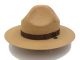 Stratton Campaign Style Straw Hat S40 - Tan - 7 1/4 - Clearance