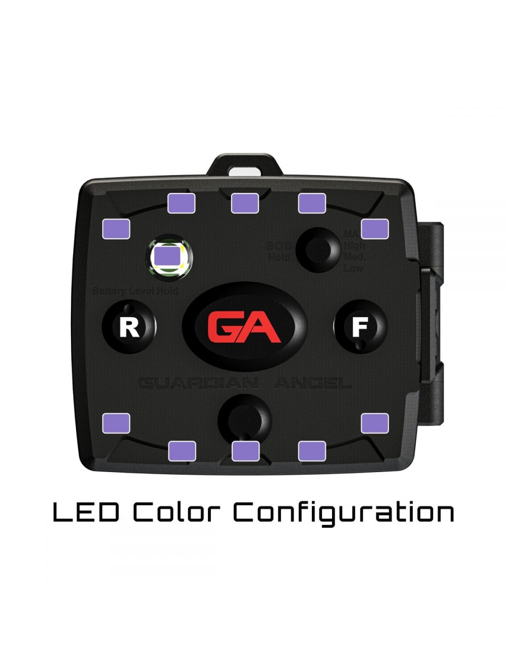 Color guardian lights top