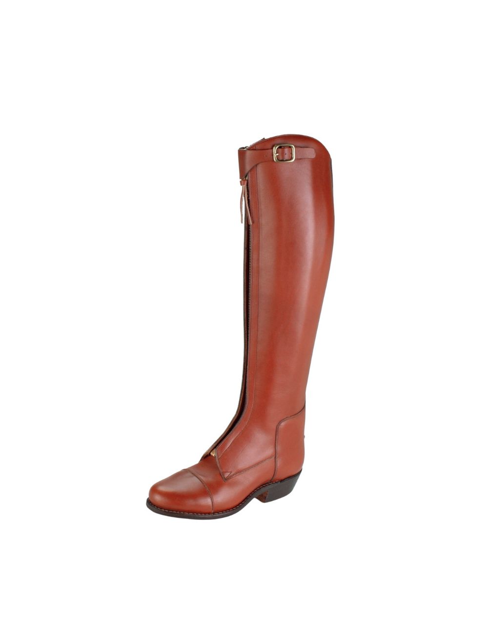 Brown leather polo boots shop